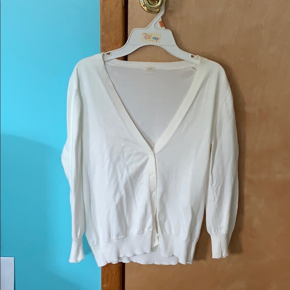J Crew Cardigan Sweater M